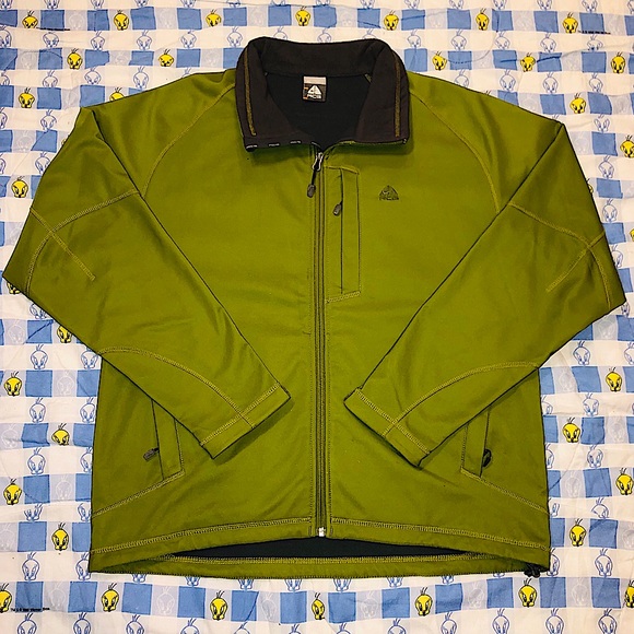 Vintage Nike ACG Olive Green Jacket XL - Picture 2 of 4